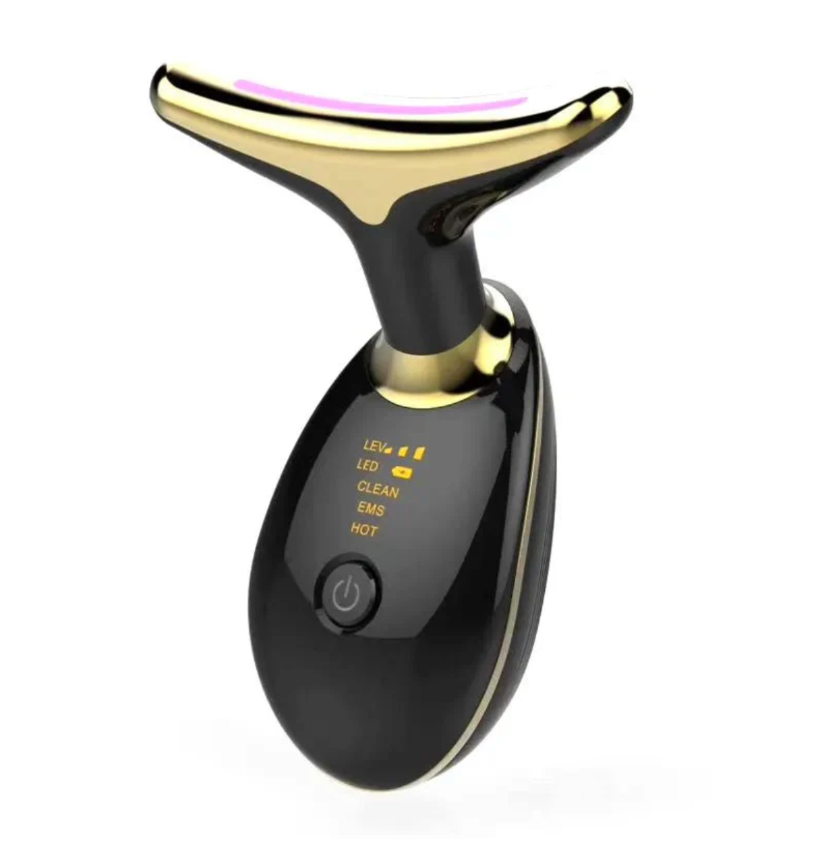 LumeiSkin Masajeador facial y de cuello LED EMS recargable